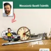Karikatür Erkek Ambulans, Att Model Masaüstü Saatli İsimlik Msi43