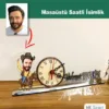 Karikatür Erkek At Binen, Kovboy Model Masaüstü Saatli İsimlik Msi22