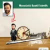 Karikatür Erkek Avukat Model Masaüstü Saatli İsimlik Msi39