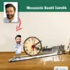 Karikatür Erkek Doktor Model Masaüstü Saatli İsimlik Msi42