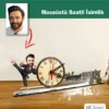 Karikatür Erkek Karate Hocası Model Masaüstü Saatli İsimlik Msi52