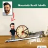 Karikatür Erkek Model Masaüstü Saatli İsimlik Msi25