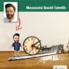 Karikatür Erkek Model Masaüstü Saatli İsimlik Msi34