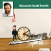 Karikatür Erkek Model Masaüstü Saatli İsimlik Msi47