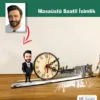Karikatür Erkek Müdür Model Masaüstü Saatli İsimlik Msi29