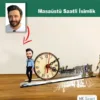 Karikatür Erkek Polis, Komiser Model Masaüstü Saatli İsimlik Msi28