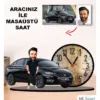 Karikatür Kendi Aracınız İle Masaüstü Saat M2
