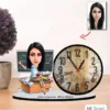 Karikatüröğretmen Kadın Masaüstü Saatm1