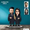 Kişiye Özel Avukat Tasarımlı Karikatür Biblo Bb110