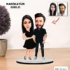 Kişiye Özel Çift Evli Hediyelik Karikatür Biblo Mb8