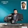 Kişiye Özel Erkek Araba Tasarımlı Karikatür Biblo B57