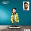 Kişiye Özel Erkek İtfaiyeci Tasarımlı Karikatür Biblo B60
