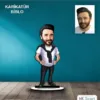 Kişiye Özel Erkek Tasarımlı Karikatür Biblo B68