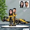 Kişiye Özel Evli, Sevgili, Çift Formula1 Tasarımlı Biblo B28