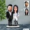 Kişiye Özel Evli, Sevgili Doktor, Çift Tasarımlı Biblo B29