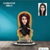 Kişiye Özel Kadın Kraliçe Tasarımlı Karikatür Biblo B77
