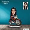 Kişiye Özel Kadın Tasarımlı Karikatür Biblo B71