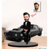 Kişiye Özel Karikatür Erkek Biblo M2