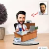 Kişiye Özel Karikatür Erkek Öğretmen Biblo X1