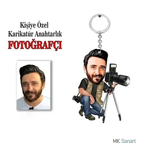 Karikatür Anahtarlık