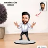 Kişiye Özel Karikatür Müdür Tasarımlı Erkek Biblo Xkb11