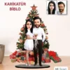 Kişiye Özel Karikatür Yılbaşı Hediyesi Çift, Sevgili Biblo Yh2