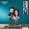 Kişiye Özel Tamirci Tasarımlı Karikatür Biblo B104