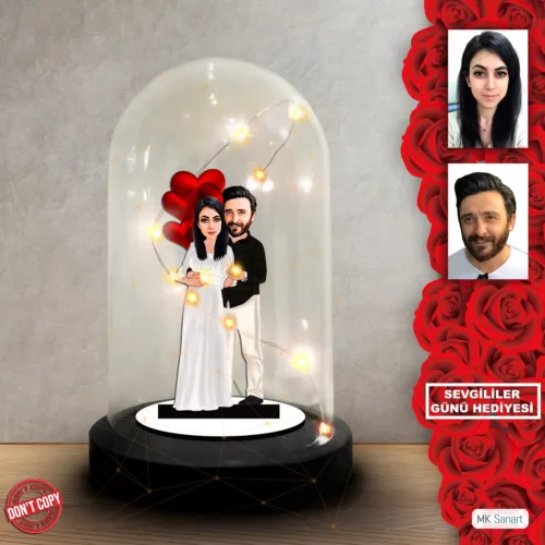 Kişiye özel Sevgili Hediye,sevgililer günü Karikatür Hediyes…