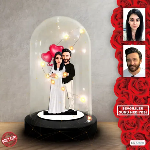Kişiye özel Sevgili Hediye,sevgililer günü Karikatür Hediyes…