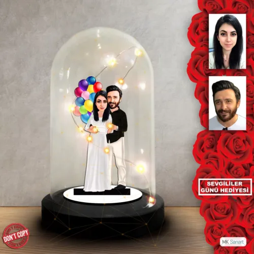 Kişiye özel Sevgili Hediye,sevgililer günü Karikatür Hediyes…