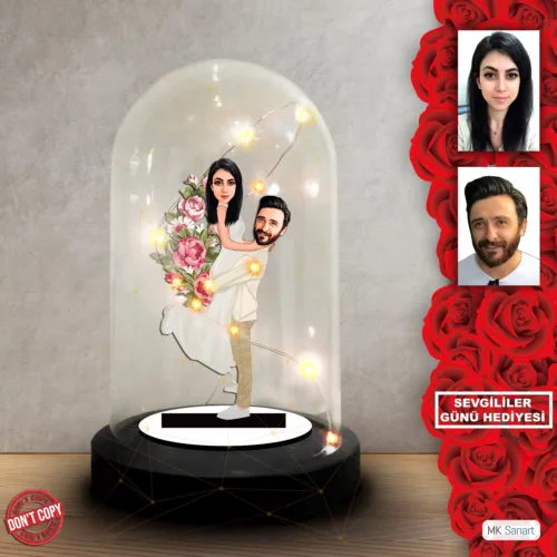 Kişiye özel Sevgili Hediye,sevgililer günü Karikatür Hediyes…