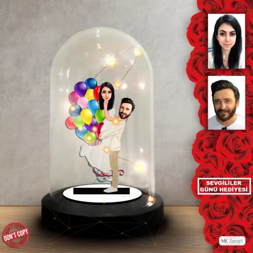 Kişiye özel Sevgili Hediye,sevgililer günü Karikatür Hediyes…