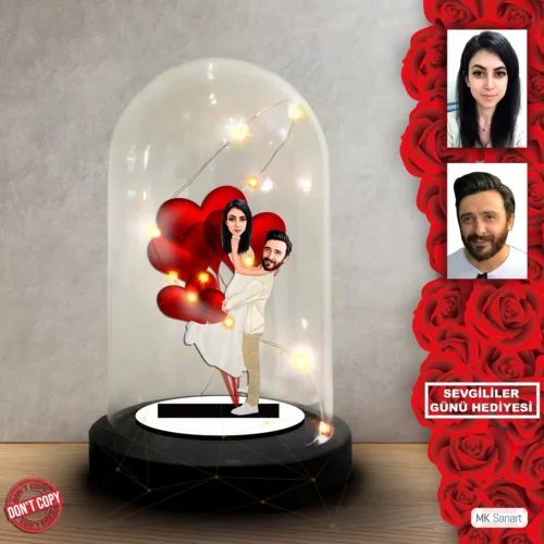 Kişiye özel Sevgili Hediye,sevgililer günü Karikatür Hediyes…