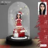“Özel Noel Hediyesi: Kişiye Özel Karikatür Işıklı Fanus Biblo ile Sevgilinize Unutulmaz Bir Tatil Hediyesi!” Noel Hediyesi, Yılbaşı Hediyesi