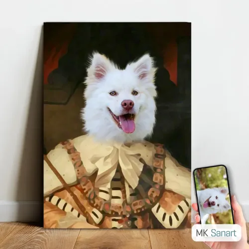 Kişiye Özel Evcil Hayvan Portreleri - Parlak MDF Baskı 20x30