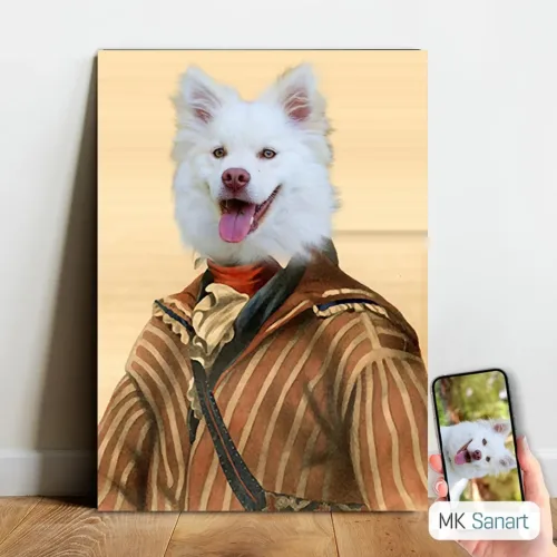 Kişiye Özel Evcil Hayvan Portreleri - Parlak MDF Baskı 20x30