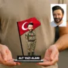 Komando Astsubay Asker Komutan Kuvvetler Temalı Kişiye Özel Karikatürlü 18 cm MDF Masaüstü Biblo – Askere ve Komutana Hediye | Asker Hediyesi