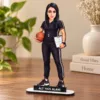 Kişiye Özel Basketbol Antrenörü Karikatürlü 18 cm MDF Masaüstü Biblo – Antrenör Hediyesi | Spor Hocasına ve Teknik Direktöre Hediye