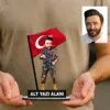 Özel Harekat Polisi Karikatürlü Kişiye Özel Karikatürlü 18 cm MDF Masaüstü Biblo – Polise Hediye | Polis Hediyesi