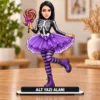 Kişiye Özel Halloween Cadılar Bayramı MDF Karikatürlü 18 cm MDF Masaüstü Biblo – Masaüstü Hediye