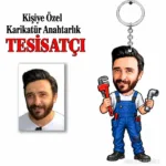 Karikatür Anahtarlık